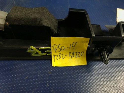 14-17 INFINITI Q50 REAR TRUNK SPOILER FINISH PANEL TRIM MOLDING W/O CAMERA 58220 - Picture 9 of 9