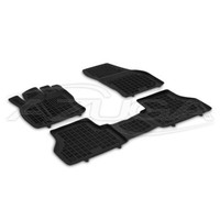 3D Gummi-FußMatten FüR VW Caddy Ab 11/2020/Ford Tourneo Connect Ab 5/2022