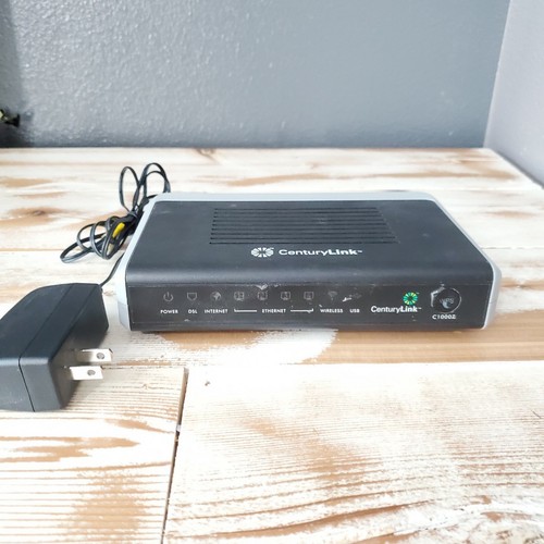 Centurylink Zyxel C1000Z VDSL2 DSL 4-Port Modem with Router Wireless - Picture 2 of 7