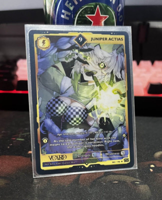 VCARD Rising Stars FULL ART - First Edition - Juniper Actias 083