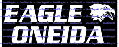 Oneida Eagle Bows - Hunting/Outdoor Sports - Vinyl Die-Cut Peel N' Stick Decals
