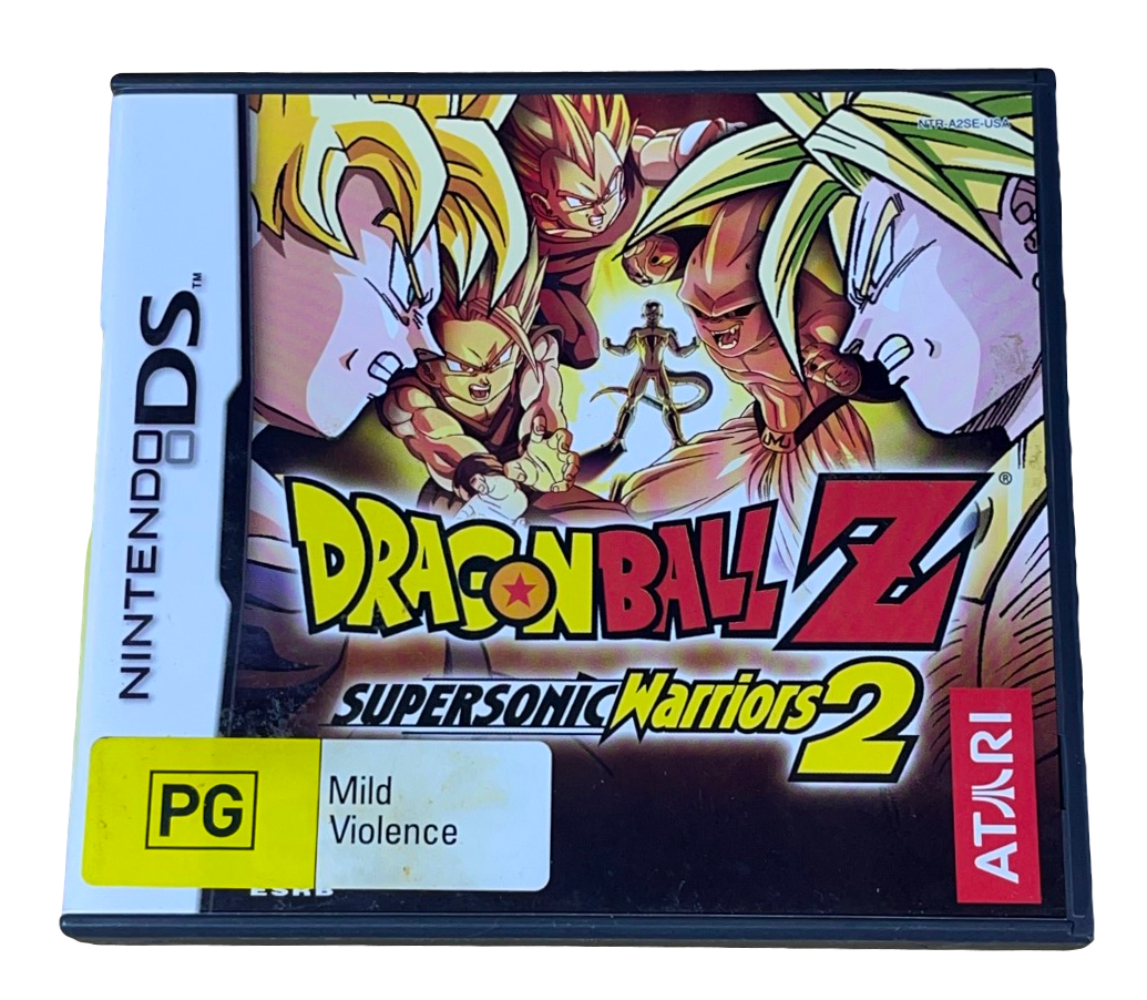 Dragon Ball Z Supersonic Warriors 2 Nintendo DS 2DS 3DS Game