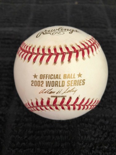 Adam Kennedy Signed 2002 Official World Series Baseball w/ Global DNA COA & Card - Picture 2 of 8