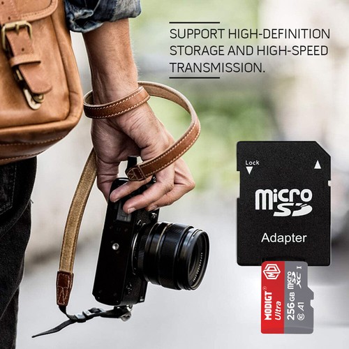 OEM Micro SD Card Modigt 128G 32G 64G 256G Class10 Ultra Dash Cam Memory 130MBs - Picture 7 of 20