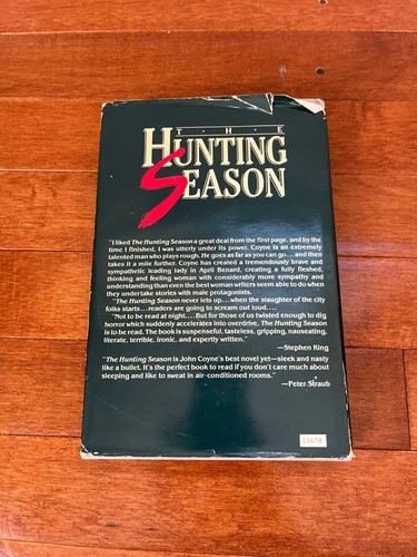 The Hunting Season by John Coyne Book Club Edition Vintage Book - Picture 2 of 6