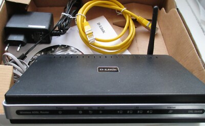 D-Link DSL-2640B ADSL2/2+ Modem with Wireless Router