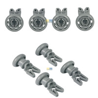 Top 4 StüCk Oberkorbrollen U.A. Wie Beko 1885800500 Bauknecht 481252888131