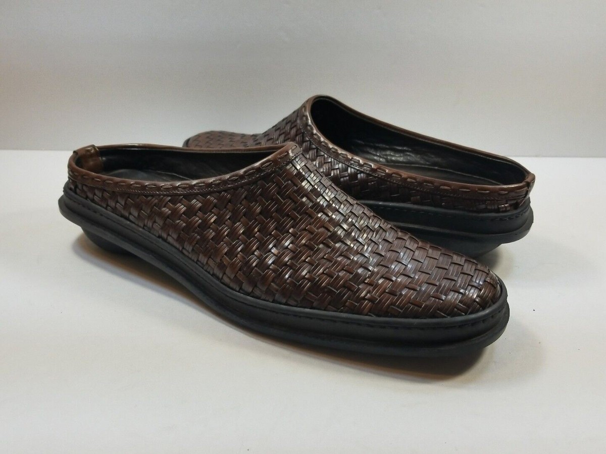 Cole Haan Dark Burgundy Leather Slip-Ons Cole Haan City Loafers Mens 10.5 Burgundy Brown Leather Moc  main image 2