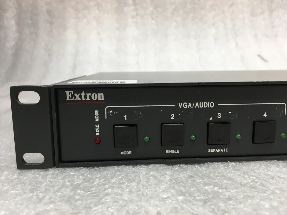 Extron MPS 112 MPS Series Media Presentation Switcher Rack Mount Ears incl - Image 2 of 4