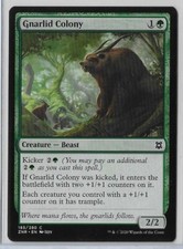 MTG Gnarlid Colony Zendikar Rising (ZNR) Common Magic Card #185/280 Unplayed