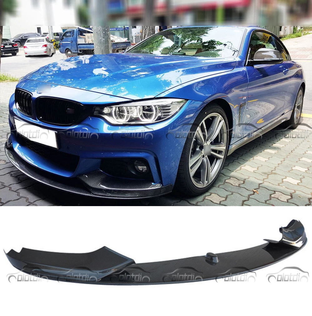 Carbon Fiber Front Bumper Lip For 2014 2016 BMW F32 428i 435i M Sport