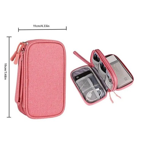 Reise-Kabeltasche – Tragbarer Organizer für USB, Headset & Zubehör & weiteres - Bild 11 von 13