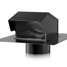 Roof Vent Cap - Hon Guan 6 Inch Roof Vents for Houses Galvanized Steel 6'' Ex...