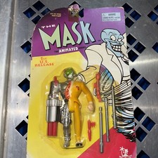 Toy Island 1997 The Mask Animated Series Heads up Action Figure