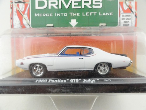 M2 Machines Auto-Drivers R07 1969 Pontiac GTO Judge (White) 10-17 - Picture 2 of 6