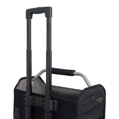 DEAD ON TOOLS Rolling Tool Tote Bag 18"W Heavy Duty Vinyl 40-Pockets in Black - Picture 3 of 11