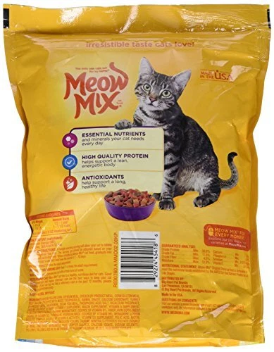 Meow Mix Original Choice Dry Cat Food 18oz Small Bag