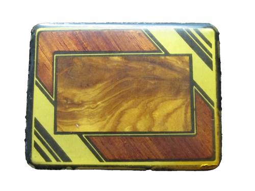 Vintage Wooden Bamboo Coat of Arms Belt Woodsman Coat of Arms Bailey main image 2