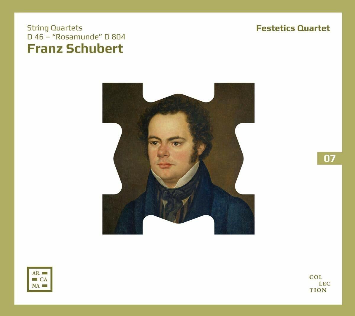Schubert:str.quartett Nr.4, D46nr. 13 'rosamunde' D804 Cd Neu Ovp Vö