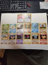 Bulbasaur Magikarp Rattata Old back Base Set Japanese Pokemon Card 7799