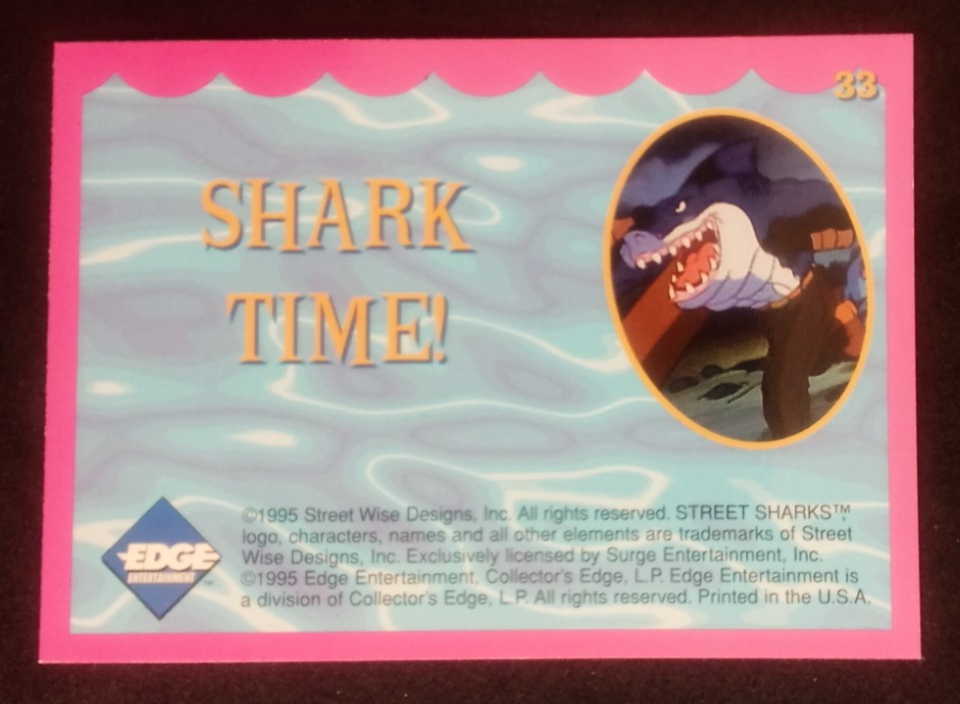 VINTAGE 1995 MATTEL Street Sharks Shark Force Jet MIB New Sealed NICE