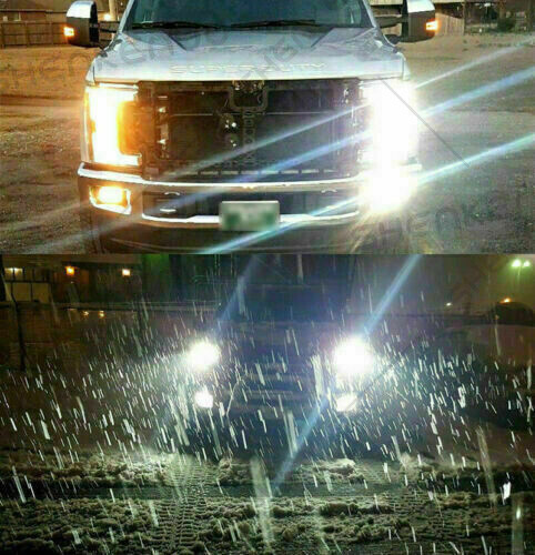 2X HB3/9005 Luces Fuertes Para Auto Coche Luz Carro Bulbs LED SUPER Blanco White - Picture 12 of 12