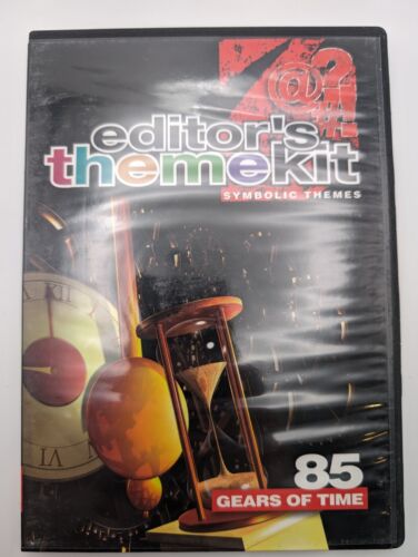 Digital Juice Software Editor's Theme Kit DVD #85 GEARS OF TIME Symbolic Themes