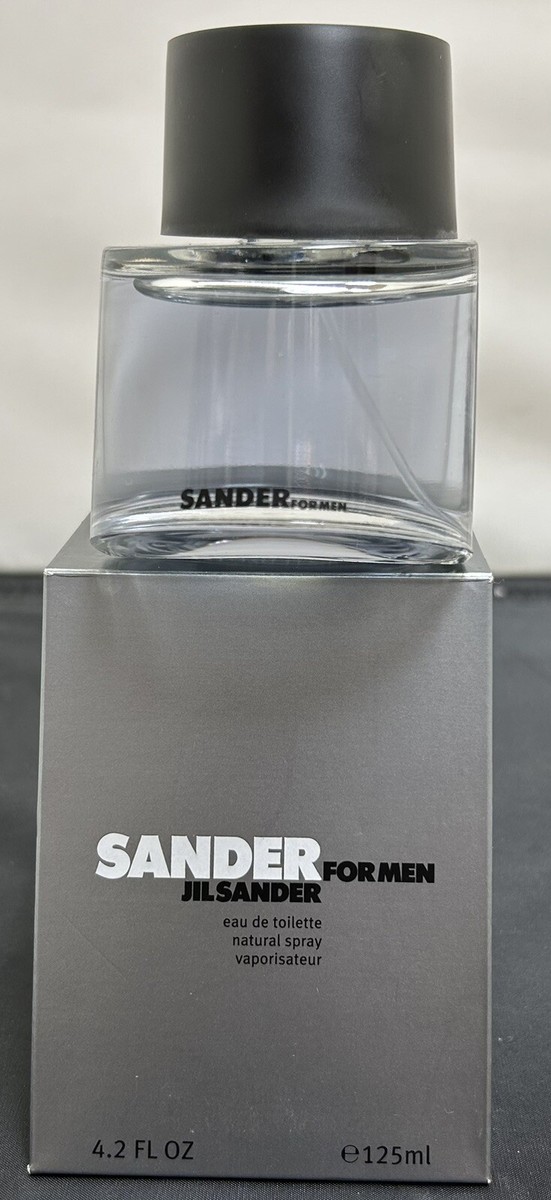 JIL SANDER SANDER FOR MEN 4.2 OZ EAU DE TOILETTE SPRAY -RARE