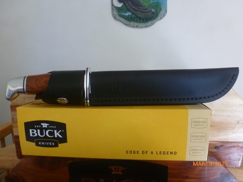 Buck 120CCS General Heritage Series Fixed Blade Knife, Leather Sheath USA NIB - Picture 8 of 9
