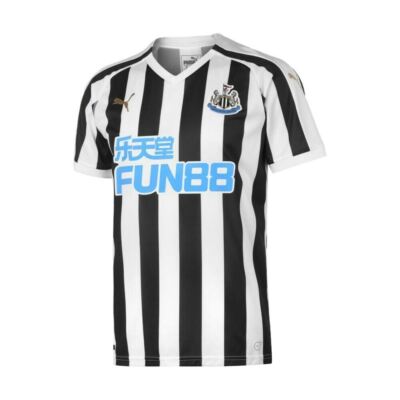 753802-01] Mens Puma NUFC Home Shirt Replica With Sponsor Logo | eBay