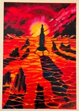 Space Automatic Station Landing Mercury 1978 Vintage Postcard