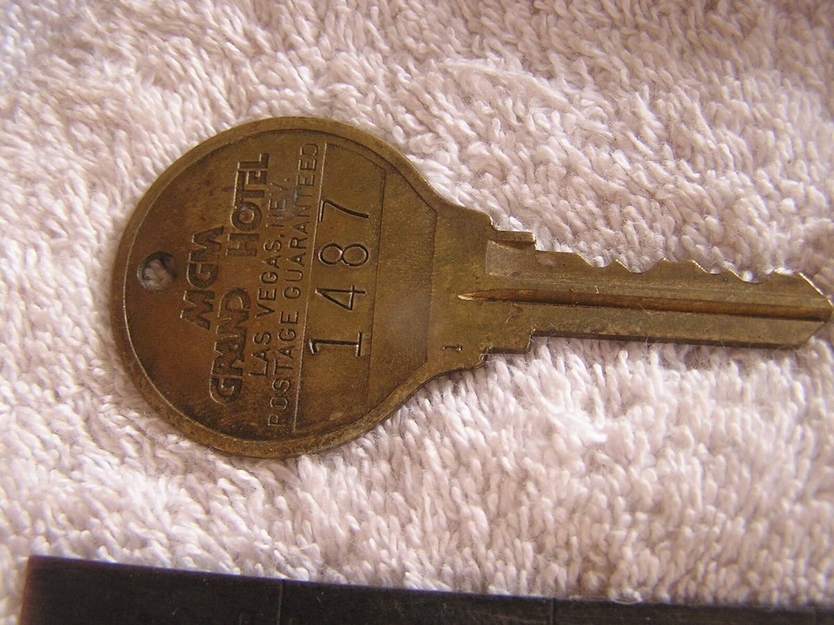 Vintage MGM Grand Hotel Key Las Vegas Lion | eBay