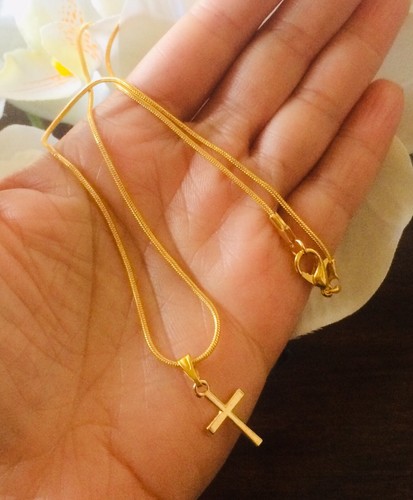 Women Gold Plated Soft Snake Chain With 