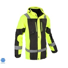 Warnschutz-Winterjacke Arbeitsjacke Schutzjacke Arbeitskleidung Warnjacke Winter