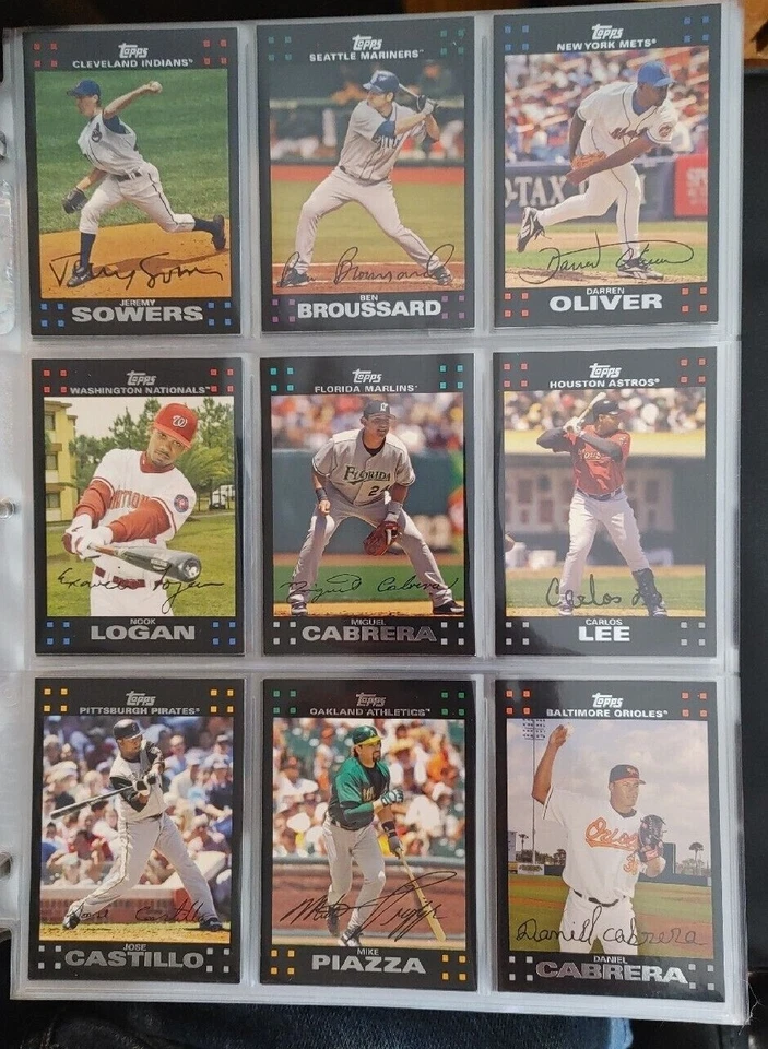 2007 Topps base cards 1-250 Pick from drop down list - Image 2 of 3