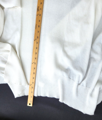 Liz Claiborne Collection Shawl Knit Open Front Wrap Cream New One Size M L XL - Picture 7 of 9