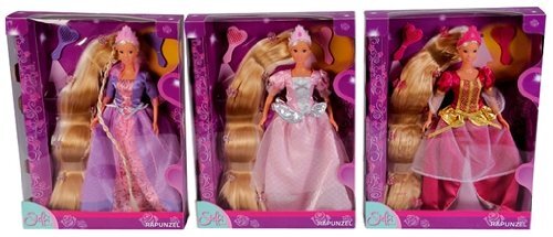 Simba 105738831 Steffi Love Princess Rapunzel inklusive Zubehör sortiert - Bild 1 von 3