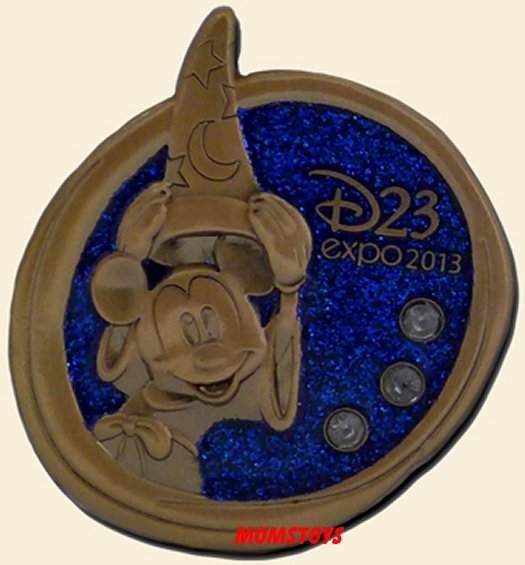 DISNEY D23 EXPO 2013 MEMBERS ONLY D23 EXCLUSIVE MICKEY SORCERER PIN | eBay