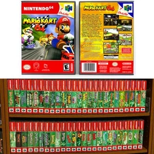 [#-M] Protective Display Case for Nintendo 64 N64 Games - NO GAME/MANUAL