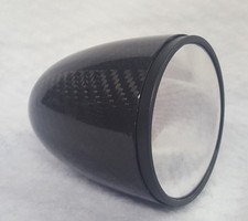 New Nascar Carbon Fiber Side Bullet Spot Mirror 3