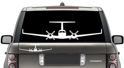 Beechcraft King Air 350 Adhesive Decal/Sticker Vinyl / Airplane Sticker