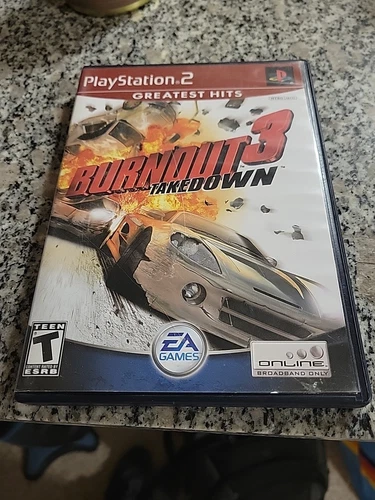 Burnout 3 Takedown (Sony PlayStation 2 PS2, 2004)