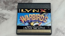 ATARI LYNX Game - Warbirds - Cartridge Only - Tested/Working