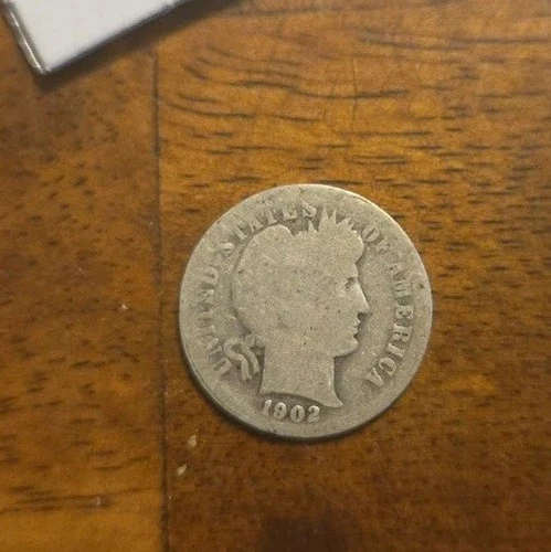 1902-S Barber Dime