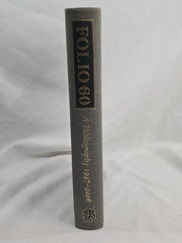 Folio 60: A Bibliography of The Folio Society 1947-2006 in Slipcase - Picture 9 of 19