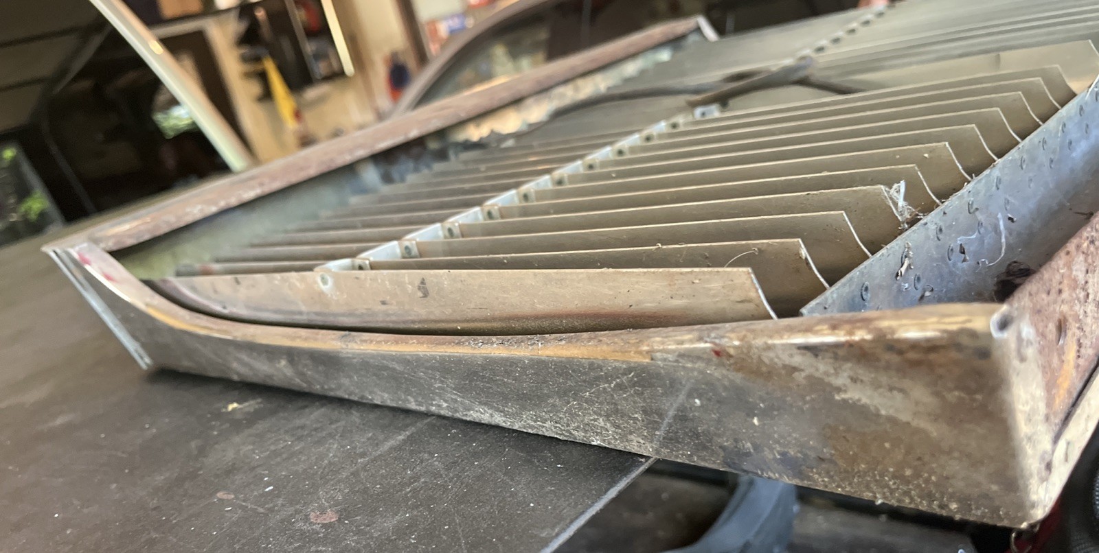 1965-80 Rolls Royce Silver Wraith Silver Shadow Chrome Front Grille Parts Only