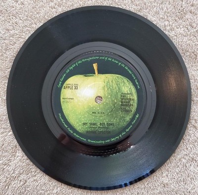 Beatles Ronnie Spector UK 45 APPLE 33 TRY SOME, BUY SOME / TANDOORI CHICKEN