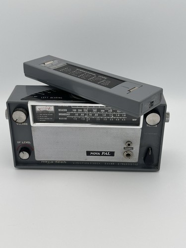 NOVA-TECH Nova Pal Direction Finder Ricevitore di Trasmissione a Transistor 3 Bande - Funzionante - Foto 9 di 12