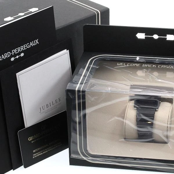 Girard Perregaux — Girard-Perregaux 39800-32-001-32A 33mm Ceramic Black Dial Quartz Watch #C16319