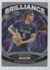2024-25 Panini Prizm Draft Picks Brilliance Silver Prizm Stephon Castle #4 3hd